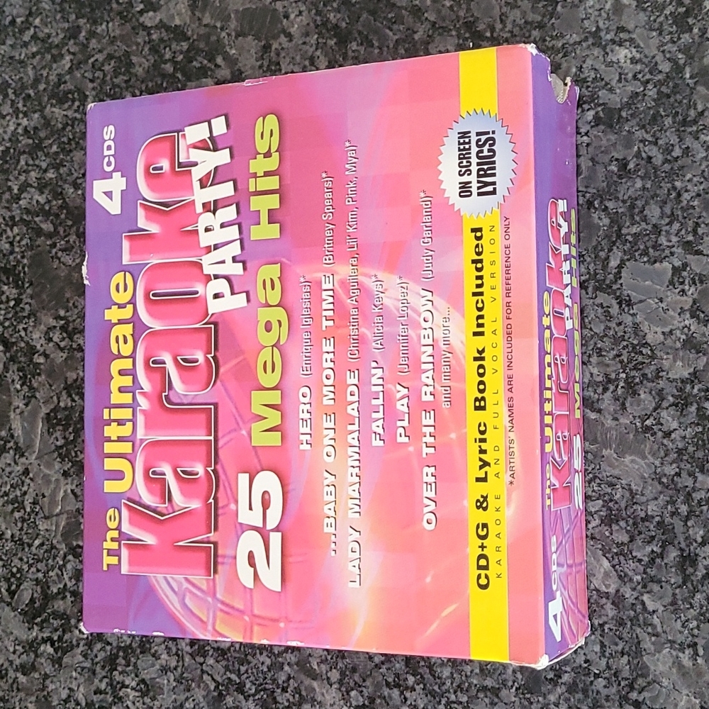 Disc Set - Karaoke Party  Hits